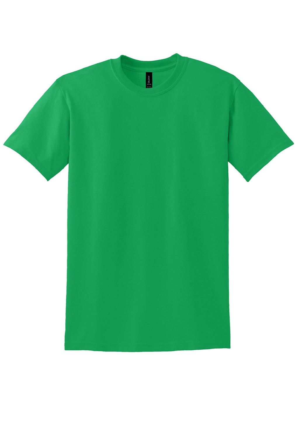 Gildan 8000 Mens DryBlend Moisture Wicking Short Sleeve Crewneck T-Shirt Irish Green Flat Front