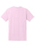 Gildan 8000 Mens DryBlend Moisture Wicking Short Sleeve Crewneck T-Shirt Light Pink Flat Back