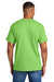Gildan 8000 Mens DryBlend Moisture Wicking Short Sleeve Crewneck T-Shirt Lime Green Model Back