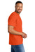 Gildan 8000 Mens DryBlend Moisture Wicking Short Sleeve Crewneck T-Shirt Orange Model Side