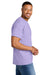 Gildan 8000 Mens DryBlend Moisture Wicking Short Sleeve Crewneck T-Shirt Orchid Purple Model Side