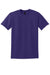 Gildan 8000 Mens DryBlend Moisture Wicking Short Sleeve Crewneck T-Shirt Purple Flat Front