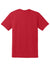 Gildan 8000 Mens DryBlend Moisture Wicking Short Sleeve Crewneck T-Shirt Red Flat Back
