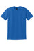 Gildan 8000 Mens DryBlend Moisture Wicking Short Sleeve Crewneck T-Shirt Royal Blue Flat Front