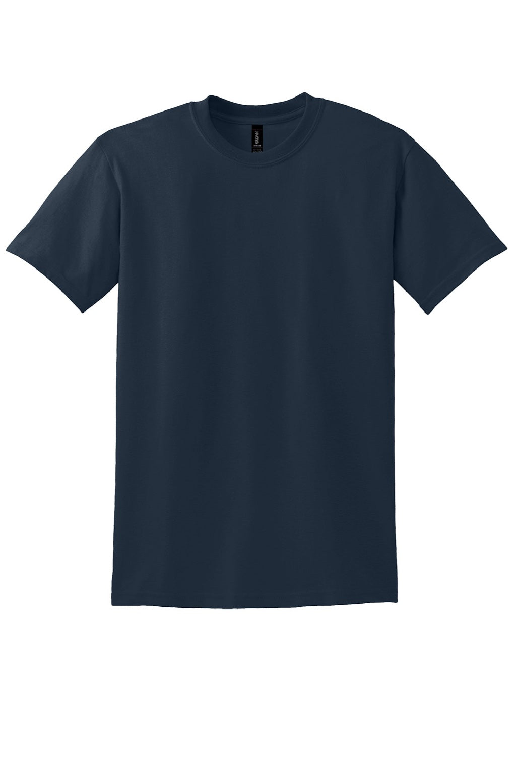 Gildan 8000 Mens DryBlend Moisture Wicking Short Sleeve Crewneck T-Shirt Sport Dark Navy Blue Flat Front