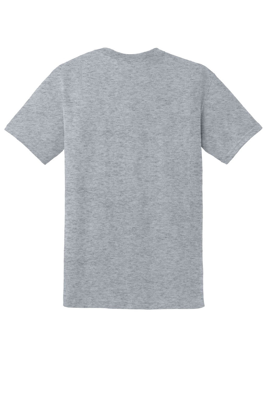 Gildan 8000 Mens DryBlend Moisture Wicking Short Sleeve Crewneck T-Shirt Sport Grey Flat Back