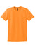 Gildan 8000 Mens DryBlend Moisture Wicking Short Sleeve Crewneck T-Shirt Tennessee Orange Flat Front