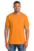 Gildan 8000 Mens DryBlend Moisture Wicking Short Sleeve Crewneck T-Shirt Tennessee Orange Model Front