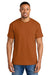 Gildan 8000 Mens DryBlend Moisture Wicking Short Sleeve Crewneck T-Shirt Texas Orange Model Front