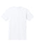 Gildan 8000 Mens DryBlend Moisture Wicking Short Sleeve Crewneck T-Shirt White Flat Back