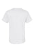 Alternative 6005 Mens Organic Short Sleeve Crewneck T-Shirt Earth White Flat Back
