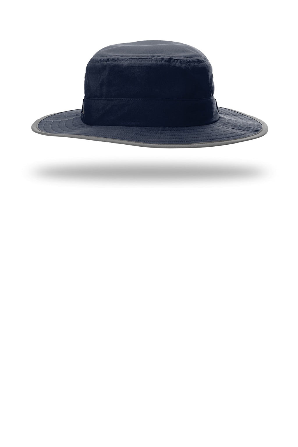 Richardson Hats 810 Mens Lite Wide Brim Hat Navy Blue Flat Front