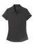 Nike 811807 Womens Players Dri-Fit Moisture Wicking Short Sleeve Polo Shirt Anthracite Grey Flat Front