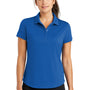 Nike Womens Players Dri-Fit Moisture Wicking Short Sleeve Polo Shirt - Gym Blue