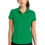 Nike Womens Players Dri-Fit Moisture Wicking Short Sleeve Polo Shirt - Pine Green