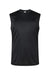 C2 Sport 5230 Youth Moisture Wicking Tank Top Black Flat Front