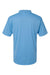 C2 Sport 5900 Mens Utility Moisture Wicking Short Sleeve Polo Shirt Columbia Blue Flat Back