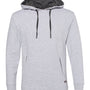 Badger Mens FitFlex Moisture Wicking Hooded Sweatshirt Hoodie - Oxford Grey - NEW