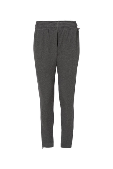Badger 1070 Mens FitFlex Moisture Wicking Sweatpants w/ Pockets Charcoal Grey Flat Front