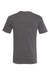 Badger 1000 Mens FitFlex Performance Moisture Wicking Short Sleeve Crewneck T-Shirt Charcoal Grey Flat Back