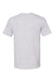 Badger 1000 Mens FitFlex Performance Moisture Wicking Short Sleeve Crewneck T-Shirt Oxford Grey Flat Back