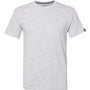 Badger Mens FitFlex Performance Moisture Wicking Short Sleeve Crewneck T-Shirt - Oxford Grey - NEW
