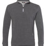 Badger Mens FitFlex Moisture Wicking 1/4 Zip Sweatshirt - Charcoal Grey - NEW