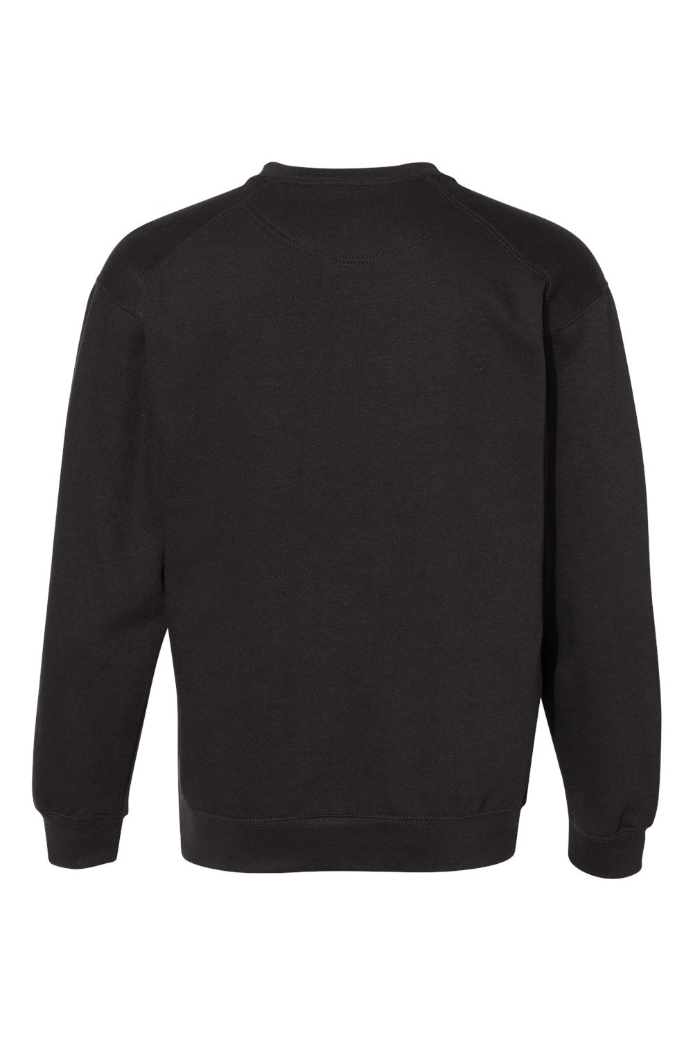 C2 Sport 5501 Mens Crewneck Sweatshirt Black Flat Back