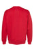 C2 Sport 5501 Mens Crewneck Sweatshirt Red Flat Back