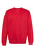 C2 Sport 5501 Mens Crewneck Sweatshirt Red Flat Front