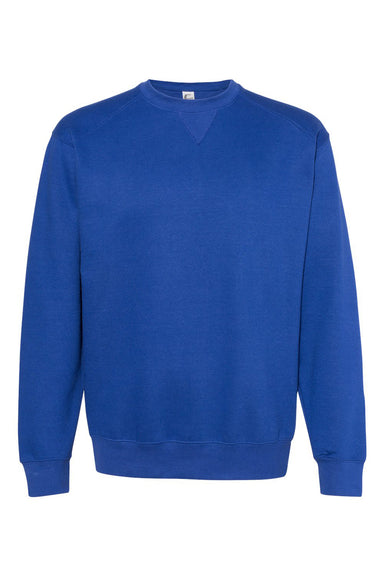 C2 Sport 5501 Mens Crewneck Sweatshirt Royal Blue Flat Front