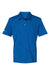 Adidas A402 Mens UPF 50+ Short Sleeve Polo Shirt Collegiate Royal Blue Flat Front