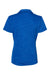 Adidas A403 Womens Melange Short Sleeve Polo Shirt Collegiate Royal Blue Melange Flat Back