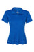 Adidas A403 Womens UPF 50+ Short Sleeve Polo Shirt Collegiate Royal Blue Flat Front