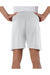 Champion 8187 Mens Gym Shorts Silver Grey Model Back