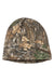 Kati Hats LCB08 Unisex Camo Beanie Realtree Edge Flat Back