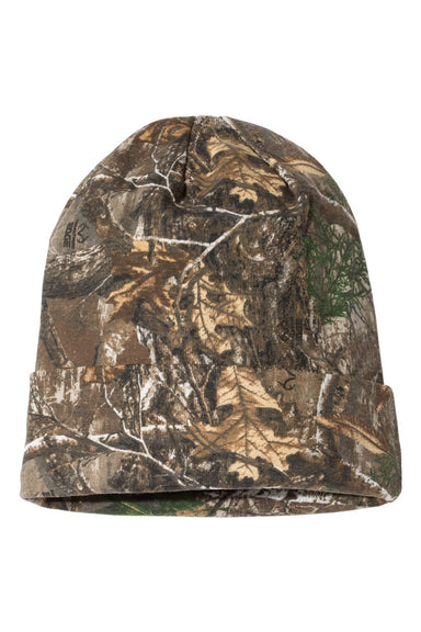 Kati Hats LCB12 Unisex Camo Cuffed Beanie Realtree Edge Flat Front