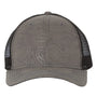 Dri Duck Mens Territory Snapback Trucker Hat - Charcoal Grey - NEW