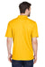 UltraClub 8210/8210T Mens Cool & Dry Moisture Wicking Short Sleeve Polo Shirt Gold Model Back