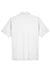 UltraClub 8210/8210T Mens Cool & Dry Moisture Wicking Short Sleeve Polo Shirt White Flat Back