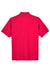UltraClub 8210/8210T Mens Cool & Dry Moisture Wicking Short Sleeve Polo Shirt Red Flat Back