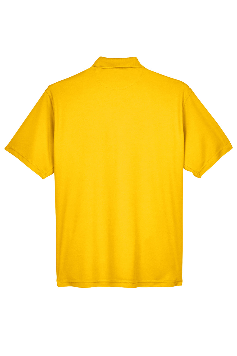 UltraClub 8210/8210T Mens Cool & Dry Moisture Wicking Short Sleeve Polo Shirt Gold Flat Back