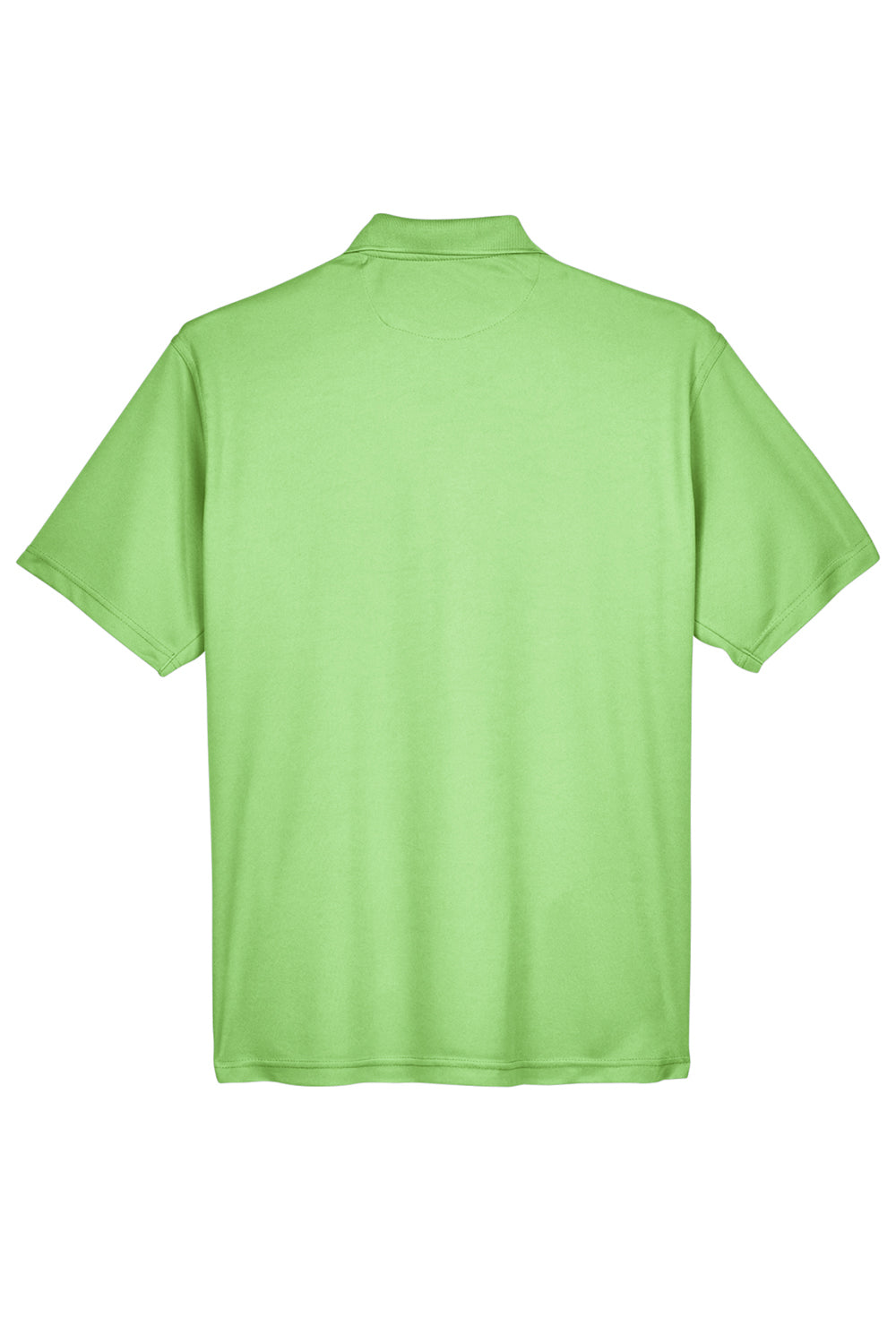 UltraClub 8210/8210T Mens Cool & Dry Moisture Wicking Short Sleeve Polo Shirt Light Green Flat Back