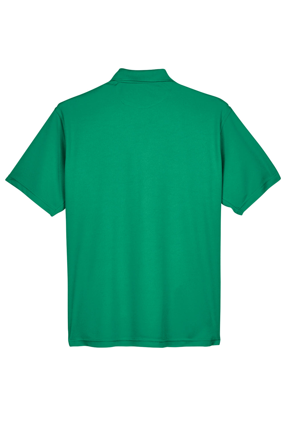 UltraClub 8210/8210T Mens Cool & Dry Moisture Wicking Short Sleeve Polo Shirt Kelly Green Flat Back