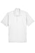 UltraClub 8210/8210T Mens Cool & Dry Moisture Wicking Short Sleeve Polo Shirt White Flat Front