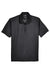 UltraClub 8210/8210T Mens Cool & Dry Moisture Wicking Short Sleeve Polo Shirt Black Flat Front