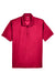 UltraClub 8210/8210T Mens Cool & Dry Moisture Wicking Short Sleeve Polo Shirt Cardinal Red Flat Front
