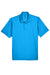 UltraClub 8210/8210T Mens Cool & Dry Moisture Wicking Short Sleeve Polo Shirt Coast Blue Flat Front