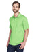 UltraClub 8210/8210T Mens Cool & Dry Moisture Wicking Short Sleeve Polo Shirt Light Green Model 3q