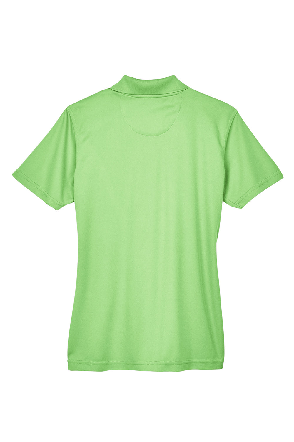 UltraClub 8210L Womens Cool & Dry Moisture Wicking Short Sleeve Polo Shirt Light Green Flat Back